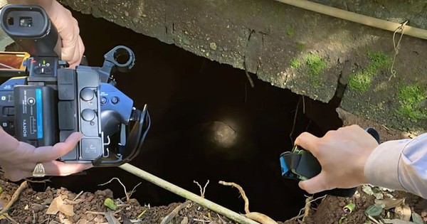 Xuất hiện "hố tử thần" chưa xác định độ sâu trong vườn nhà dân ở Quảng Trị