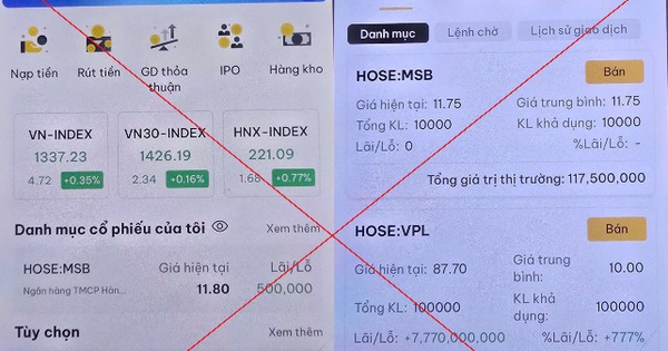 Ham lãi suất 777% đầu tư vào cổ phiếu, người phụ nữ bị lừa 4 tỉ đồng