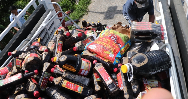 Lại phát hiện hàng ngàn sản phẩm bị vứt bỏ