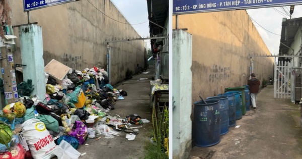 Rác thải sinh hoạt chất đống, bốc mùi hôi thối nhiều ngày ở Bình Dương: Do bàn giao công việc!