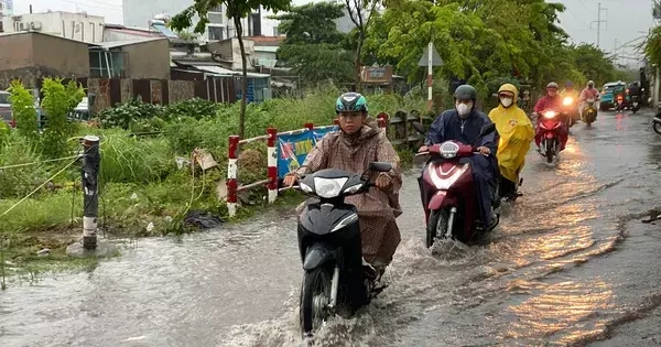 TPHCM sắp mưa lớn diện rộng, có nơi trên 200mm