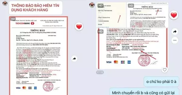 Cảnh báo thủ đoạn lừa đảo "thông báo phí phát sinh thẻ tín dụng"