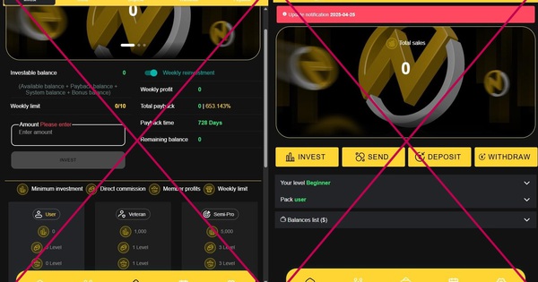 Công an cảnh báo hình thức đầu tư lãi suất 653%/năm