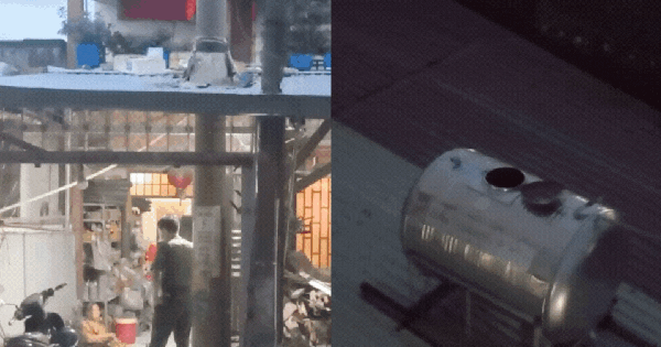 Clip cận cảnh hiện trường phát hiện bộ xương người trong bồn chứa nước gia đình tại Đồng Nai