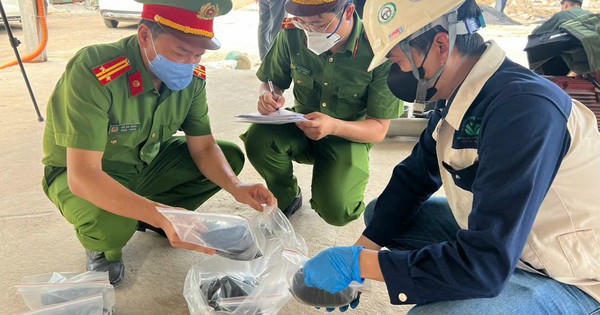 Chôn lấp trộm chất thải công nghiệp độc hại với số lượng đặc biệt lớn, tới hơn 1.600 tấn