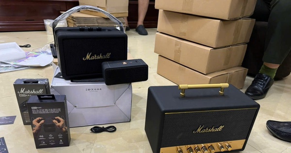 Đường dây sản xuất, buôn bán sản phẩm giả mạo Marshall, Fujisu, Omega… quy mô đặc biệt lớn