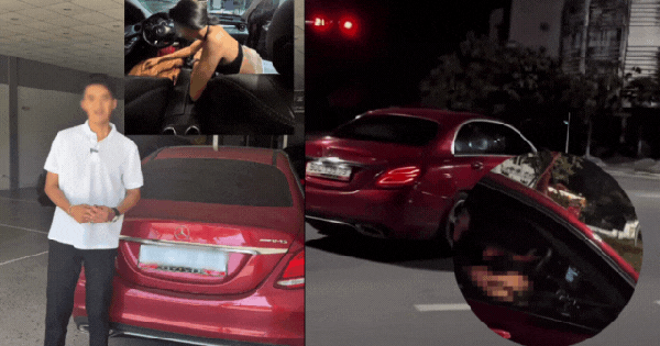 Clip đôi nam nữ bị quay cảnh thân mật trong xe Mercedes gây bão mạng: Người trong cuộc nói gì mà vẫn bị chỉ trích dữ dội?