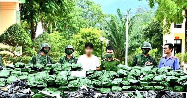 Bắt nam thanh niên vận chuyển, tàng trữ 240 kg cần sa