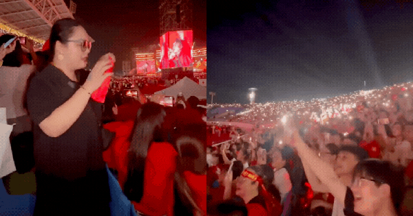 Cô gái khiếm thị hát vang cùng hơn 50.000 khán giả trong đêm Concert "Tổ Quốc trong tim": Khi người ta "thấy" đất nước bằng cả trái tim