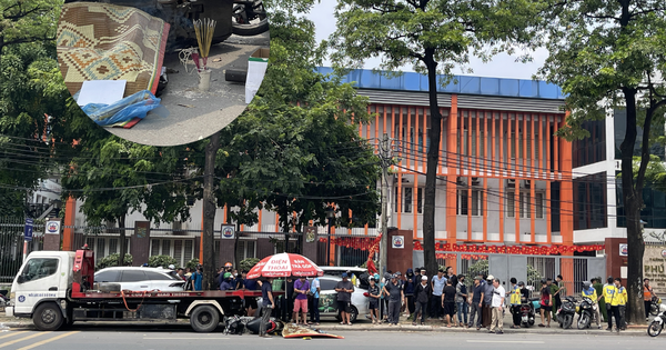 Hà Nội: Hiện trường vụ tai nạn giao thông nghiêm trọng khiến 1 thanh niên tử vong trên đường Lê Quang Đạo