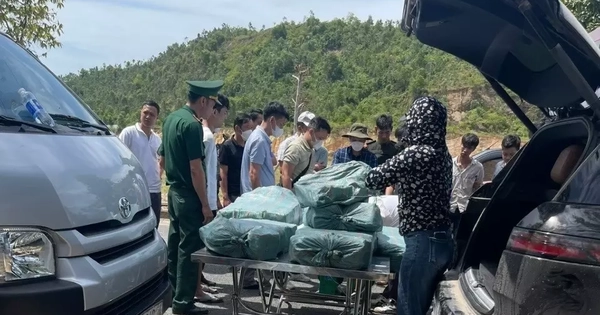 Bắt 2 đối tượng vận chuyển gần 300 kg ma túy