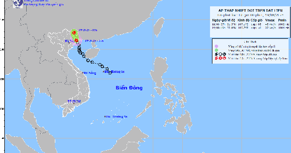 Áp thấp nhiệt đới suy yếu, cảnh báo hình thành bão mạnh trên Biển Đông