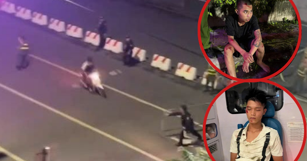 Công an công bố danh tính 2 đối tượng "thông chốt" đường cấm, tông thẳng vào chiến sĩ CSCĐ