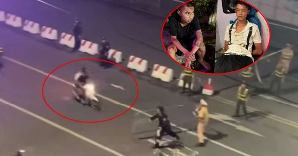 Tạm giữ hình sự về hành vi "Giết người" 2 đối tượng lao xe vào đại úy cảnh sát cơ động