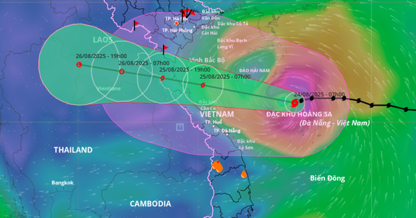 Bão số 5 giật lên cấp 16, nâng mức rủi ro thiên tai lên cấp 4, nguy hiểm ra sao?