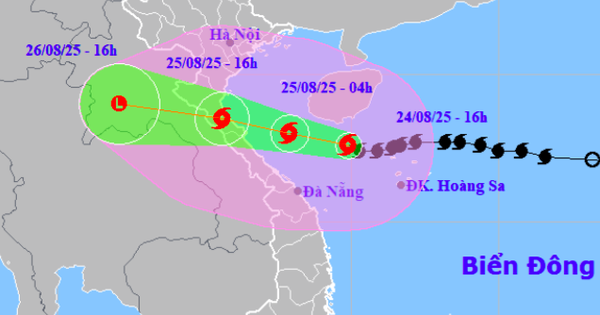 Bão số 5 khả năng mạnh như bão Yagi, đổ bộ vào Thanh Hóa - Bắc Quảng Bình