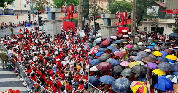 2 bức ảnh “hệ thống phòng thủ cực mạnh” chạy bằng cơm trên đường phố Hà Nội ngày hợp luyện