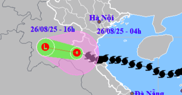 Bão số 5 suy yếu thành áp thấp nhiệt đới, mưa lớn tiếp diễn ở nhiều địa phương