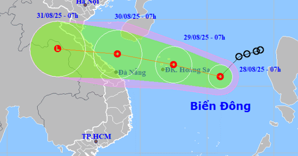Cập nhật đường đi mới nhất của áp thấp nhiệt đới trên Biển Đông, liệu có mạnh lên thành bão số 6?
