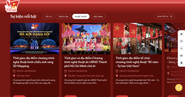 Cận 2/9, hàng loạt sự kiện và triển lãm thú vị mà bạn không thể bỏ lỡ: Xem tất cả tại đây!