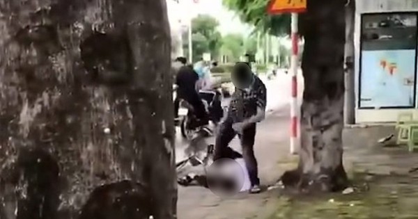 Nam sinh đang đi xe đạp bất ngờ bị đánh vào đầu, gáy tới khi co giật trên đường