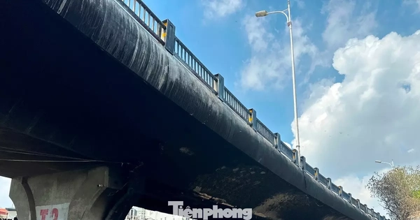 Kết quả kiểm định đường dẫn cầu Vĩnh Tuy sau vụ cháy hàng trăm xe máy