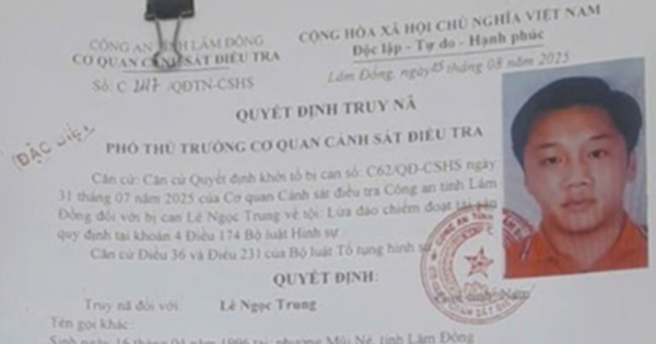 Truy nã đặc biệt nhân viên ngân hàng Lê Ngọc Trung
