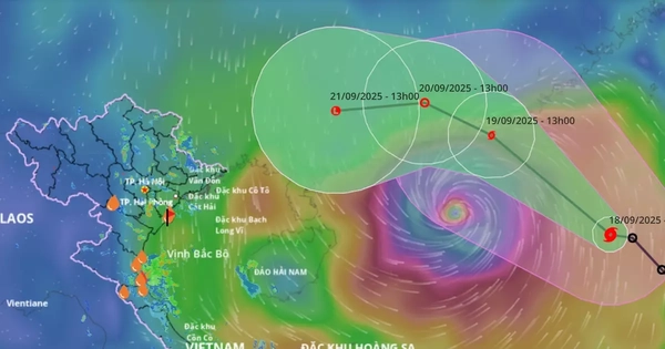 Bão số 8 có thể gây mưa lớn cho miền Bắc