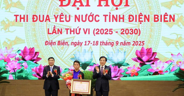 Trưởng bản cứu 90 người dân thoát lũ quét nhận Huân chương Lao động hạng Nhất