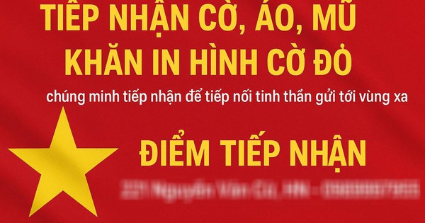 Cộng đồng mạng rần rần ủng hộ chiến dịch gom áo, cờ đỏ... sau lễ gửi tới trẻ em vùng cao