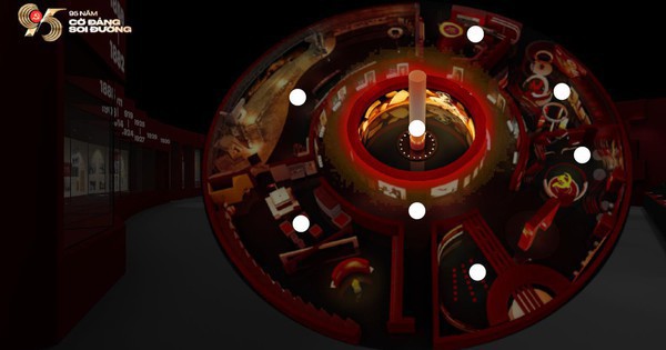 Triển lãm số “95 năm Cờ Đảng soi đường” đang trở thành “điểm hẹn” lịch sử trong những ngày Tết Độc lập