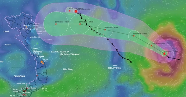 Bão Ragasa tăng cấp rất nhanh, diễn biến khó lường