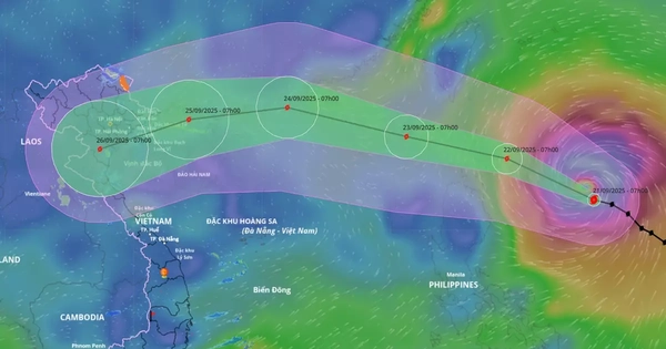 Bão Ragasa có thể mạnh lên cấp 16-17, dự báo đổ bộ đất liền nước ta
