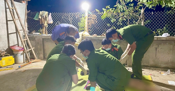 Khám nghiệm hiện trường vụ anh họ giết em 8 tuổi, giấu xác trong bao tải tại Thanh Hoá