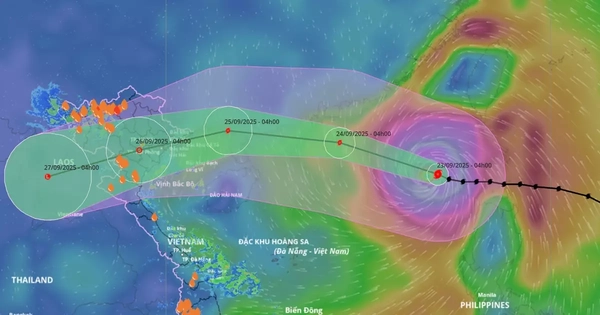 Siêu bão Ragasa di chuyển quá nhanh, ảnh hưởng nước ta rất sớm