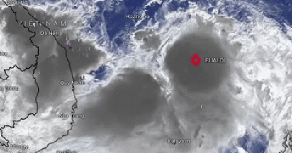 Tin bãi Bualoi mới nhất: Giật cấp 15, di chuyển nhanh 30-35kn/h, dự báo thời gian bão đổ bộ đất liền và gây mưa to gió mạnh cao điểm