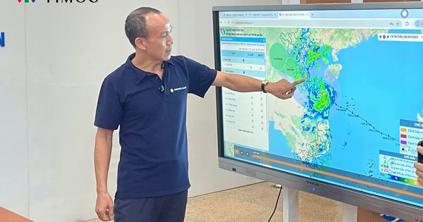 Bão số 10 di chuyển chậm lại gây mưa lớn, gió mạnh từ tối 28/9