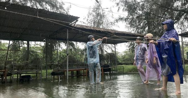 Bão số 10: Nghệ An cấm đường tạm thời từ 23 giờ ngày 28/9