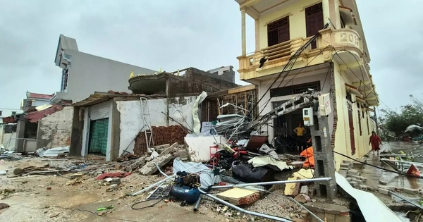 114 người thương vong, mất tích do bão số 10