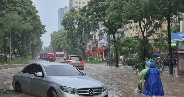 Danh sách 65 điểm úng ngập tại Hà Nội