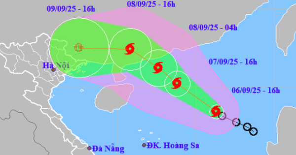 Áp thấp nhiệt đới mạnh lên thành bão số 7, giật cấp 10, có vào nước ta?