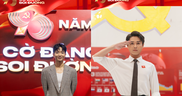 Hoàng Dũng lần đầu tìm hiểu lịch sử bằng công nghệ, Tăng Duy Tân chia sẻ về mạch nguồn sáng tạo tại triển lãm “95 năm Cờ Đảng soi đường”