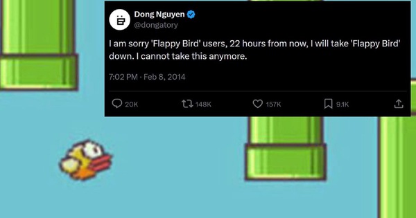 Tròn 12 năm "Flappy Bird" biến mất khỏi App Store: Bí ẩn từ một hiện tượng và quyết định khiến cả thế giới sửng sốt