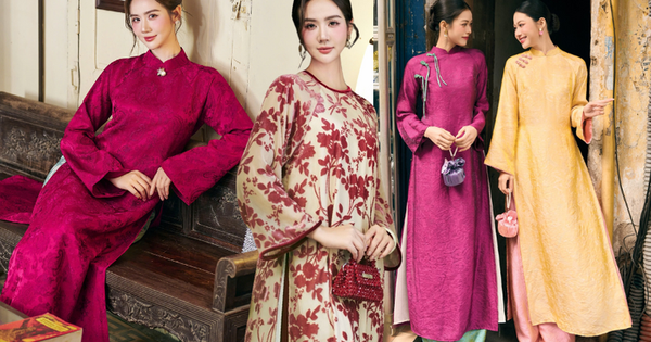 Nàng mệnh Thổ chọn áo dài Tết đẹp như Huyền Lizzie: Vừa tôn dáng, nịnh da, vừa hút tài lộc đầu năm mới