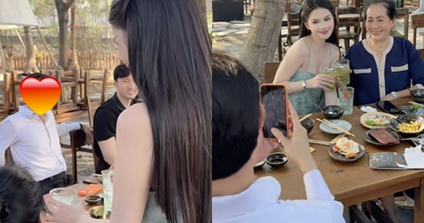 Lộ ảnh Ngọc Trinh ra mắt gia đình 1 nam diễn viên Vbiz giàu có, đẹp trai