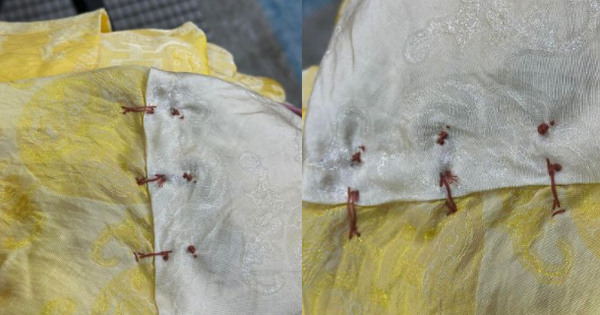 Hội chị em cạn lời với đường may ẩu bên trong chiếc áo dài gần 2 triệu đồng: "Thế này chỉ đáng 400 nghìn"