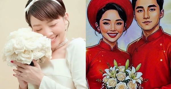 Tóc Tiên bắt gặp ảnh cưới của chính mình với người đàn ông lạ