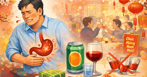 3 nguyên tắc 'vàng' khi uống rượu bia ngày Tết cho người viêm loét dạ dày