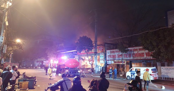 Cháy quán bia hơi lúc rạng sáng ngày cuối năm, nam thiếu niên tử vong