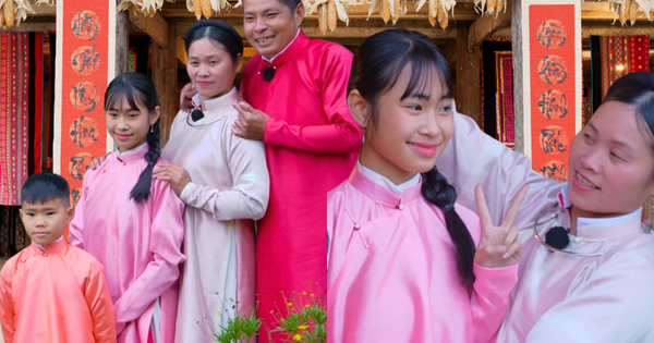 Khung hình hiếm nhất của gia đình chị Thông, tiểu mỹ nhân trong nhà lại khiến cõi mạng xôn xao